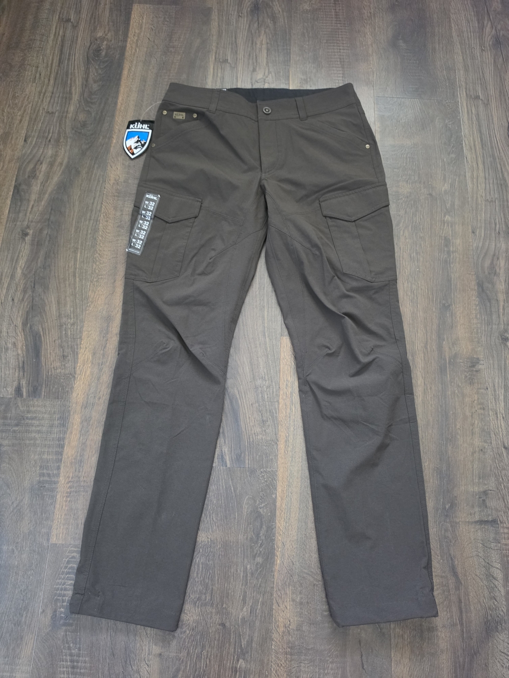 NWT KÜHL Silencr Rogue Kargo Pants Men’s 32x32 Dark Khaki Brown
